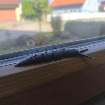Mô hình ốc sên khớp nối linh hoạt 3D (Articulated Slug)