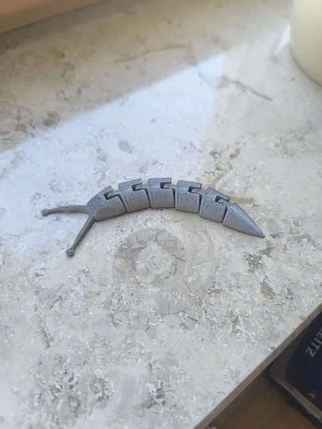 Mô hình ốc sên khớp nối linh hoạt 3D (Articulated Slug) - Image 3