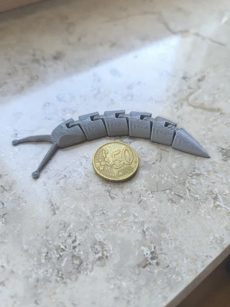 Mô hình ốc sên khớp nối linh hoạt 3D (Articulated Slug) - Image 4