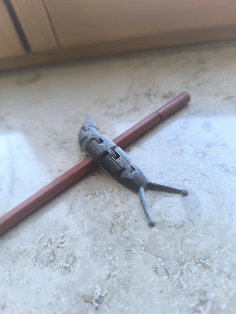 Mô hình ốc sên khớp nối linh hoạt 3D (Articulated Slug) - Image 5