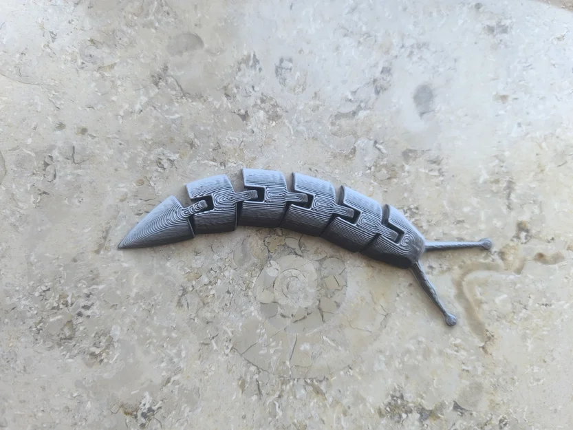 Mô hình ốc sên khớp nối linh hoạt 3D (Articulated Slug) - Image 6