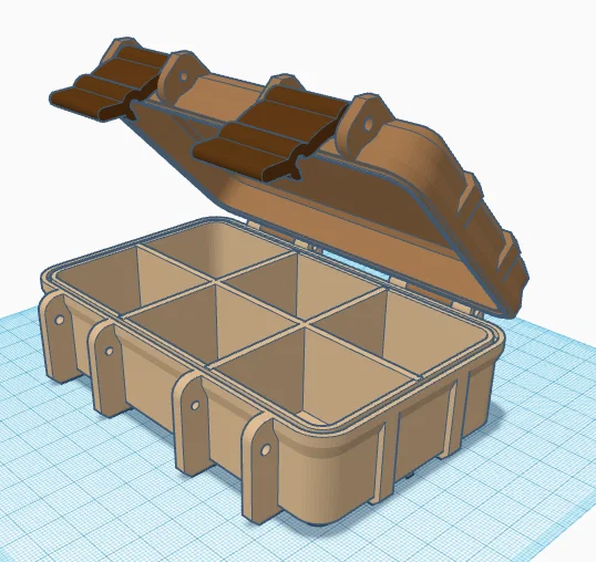 Hộp Rugged Tham Số V2.0 Kèm Vách Ngăn - Image 1