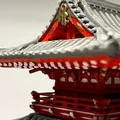 Hozomon 宝蔵門 - Mô hình kiến trúc đền Sensō-ji, Tokyo, Nhật Bản - Thumbnail 5