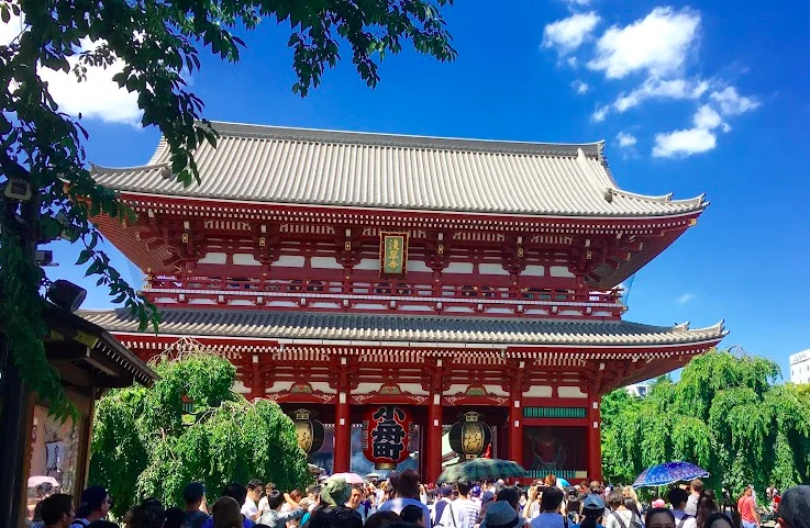 Hozomon 宝蔵門 - Mô hình kiến trúc đền Sensō-ji, Tokyo, Nhật Bản - Image 14