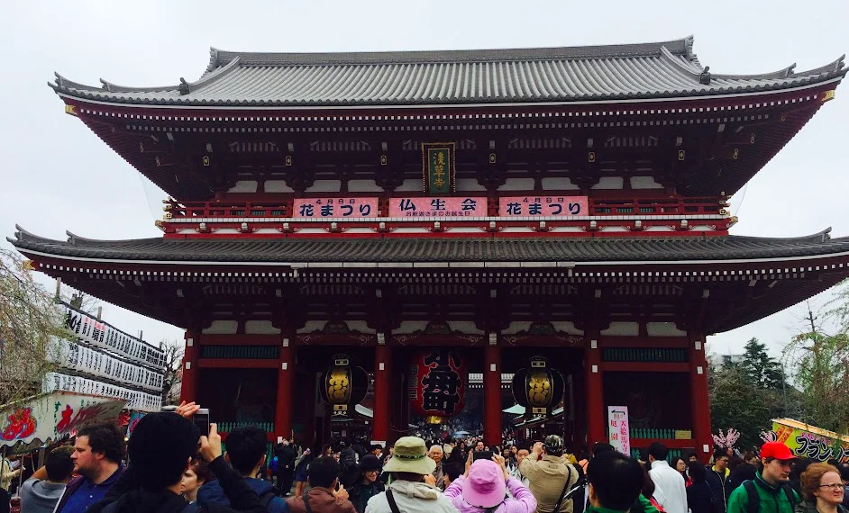 Hozomon 宝蔵門 - Mô hình kiến trúc đền Sensō-ji, Tokyo, Nhật Bản - Image 15