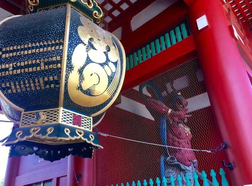 Hozomon 宝蔵門 - Mô hình kiến trúc đền Sensō-ji, Tokyo, Nhật Bản - Image 16