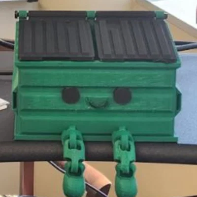 Dumpster Buddy – Thùng rác có mặt để bàn