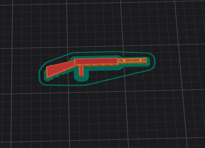 Mô hình súng Shotgun 3D cho DUMMY 13 - Phụ kiện trang trí đẹp mắt - Image 3