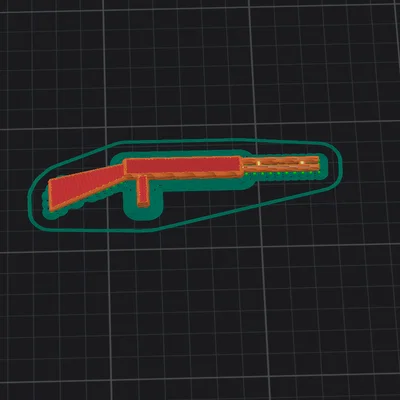 Mô hình súng Shotgun 3D cho DUMMY 13 - Phụ kiện trang trí đẹp mắt