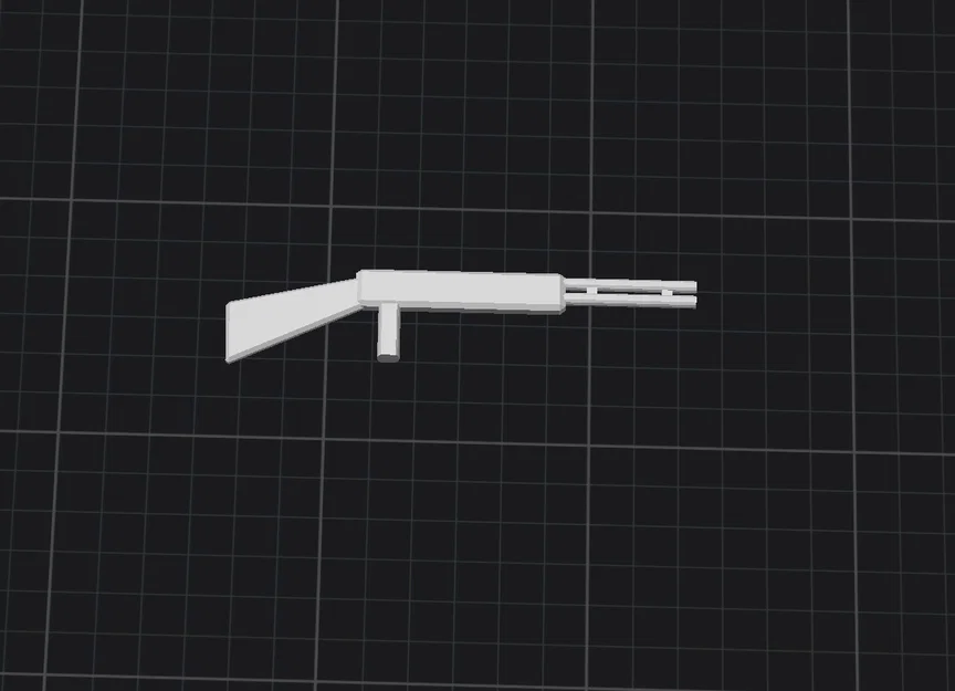 Mô hình súng Shotgun 3D cho DUMMY 13 - Phụ kiện trang trí đẹp mắt - Image 4