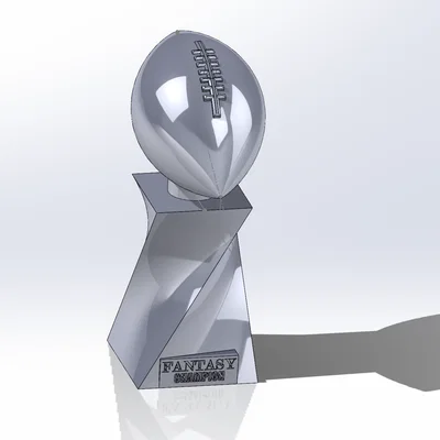 Cúp vinh danh Fantasy Football 3D cho nhà vô địch