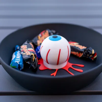 Tô Kẹo Con Mắt Đỏ Ngầu Máu Halloween