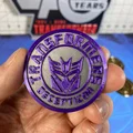 Mô hình đồng xu Transformers Autobot & Decepticon in 3D đẹp mắt - Thumbnail 3