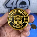 Mô hình đồng xu Transformers Autobot & Decepticon in 3D đẹp mắt - Thumbnail 4