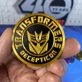 Mô hình đồng xu Transformers Autobot & Decepticon in 3D đẹp mắt - Thumbnail 5