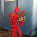 Súng hỏa mai Flintlock cho mô hình robot 13 bots - Phụ kiện in 3D cực ngầu - Thumbnail 1
