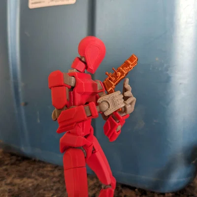 Súng hỏa mai Flintlock cho mô hình robot 13 bots - Phụ kiện in 3D cực ngầu