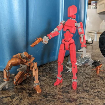 Súng hỏa mai Flintlock cho mô hình robot 13 bots - Phụ kiện in 3D cực ngầu