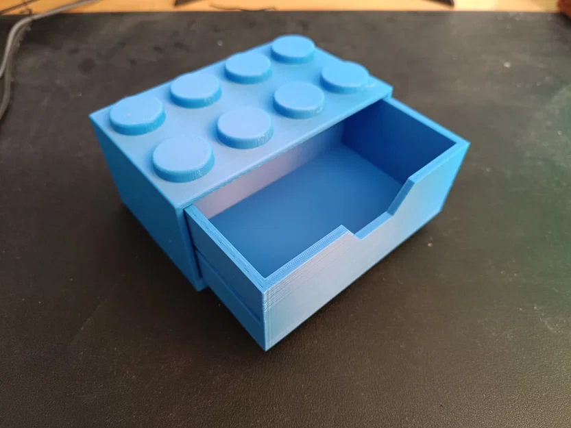 Khay đựng đồ để bàn kiểu khối LEGO thông minh, xếp chồng tiện lợi - Image 2