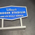 Mô hình bảng hiệu 3D Dodger Stadium độc đáo cho fan bóng chày - Thumbnail 2
