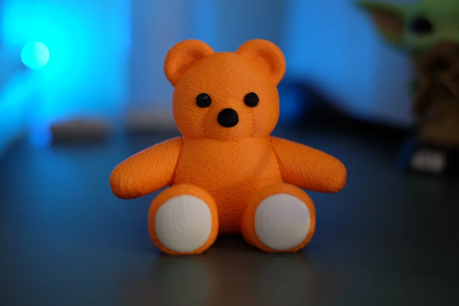 Mô hình Gấu bông Fluffy Teddy Bear - Image 1
