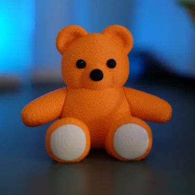 Mô hình Gấu bông Fluffy Teddy Bear