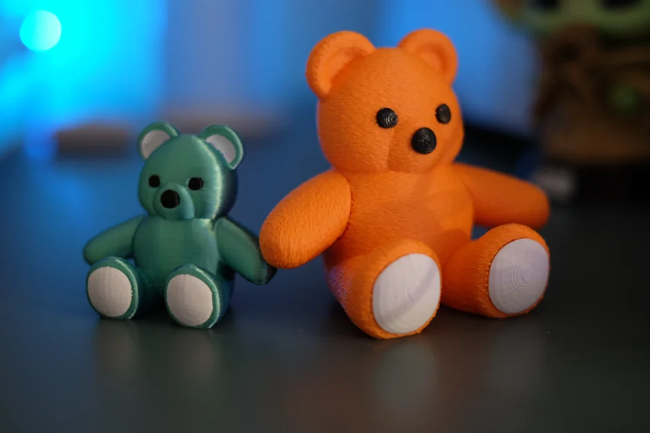 Mô hình Gấu bông Fluffy Teddy Bear - Image 2