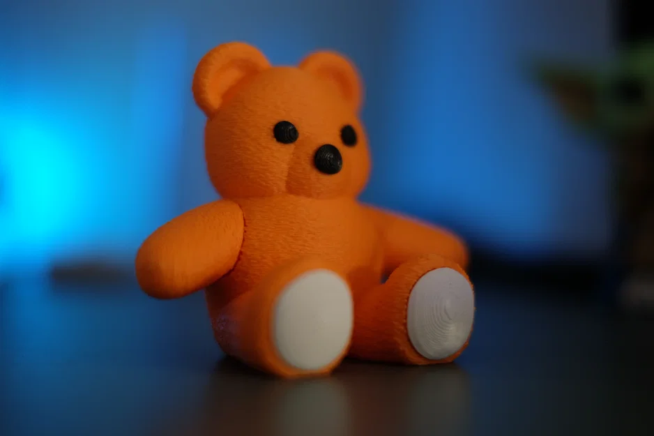 Mô hình Gấu bông Fluffy Teddy Bear - Image 3