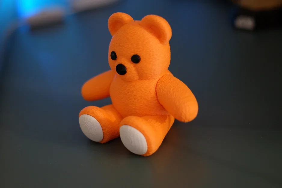 Mô hình Gấu bông Fluffy Teddy Bear - Image 4