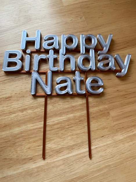 Cake Topper tùy biến (Customizable Cake Topper) - Image 3