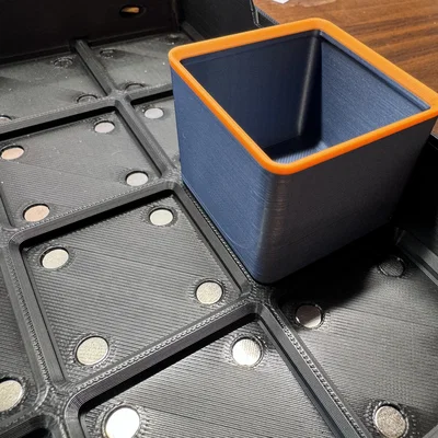 Hộp Modern Gridfinity Case 5x4 5U (remix)