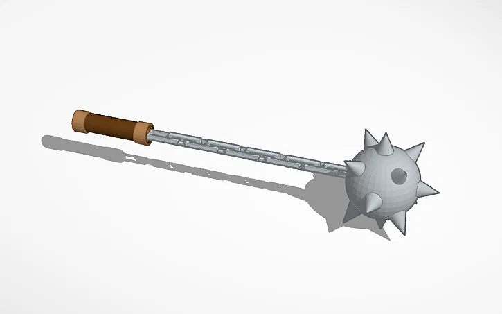Mô hình vũ khí trung cổ Fidget giải trí in 3D độc đáo - Image 1