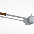 Mô hình vũ khí trung cổ Fidget giải trí in 3D độc đáo - Thumbnail 2