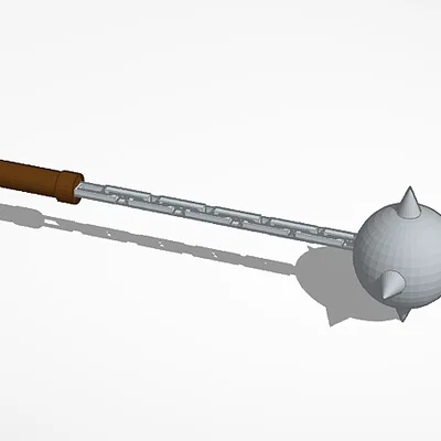 Mô hình vũ khí trung cổ Fidget giải trí in 3D độc đáo
