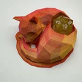 Đế D20 Low Poly – Dice Guardians (Mèo, Cáo, Chó, Đầu Lâu) DnD - Thumbnail 2