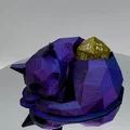 Đế D20 Low Poly – Dice Guardians (Mèo, Cáo, Chó, Đầu Lâu) DnD - Thumbnail 4