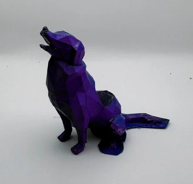 Đế D20 Low Poly – Dice Guardians (Mèo, Cáo, Chó, Đầu Lâu) DnD - Image 7