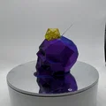 Đế D20 Low Poly – Dice Guardians (Mèo, Cáo, Chó, Đầu Lâu) DnD - Thumbnail 8
