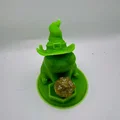 Ếch Phù Thủy Canh Xúc Xắc – Frog Wizard Dice Guardian Dice Stand - Thumbnail 4