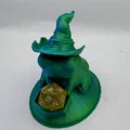 Ếch Phù Thủy Canh Xúc Xắc – Frog Wizard Dice Guardian Dice Stand - Thumbnail 6
