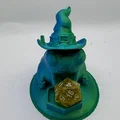 Ếch Phù Thủy Canh Xúc Xắc – Frog Wizard Dice Guardian Dice Stand - Thumbnail 7