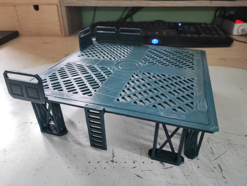 Bộ Nền Tảng Công Nghiệp (Industrial Platform) Cho Sa Bàn Tabletop - Image 1