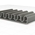 Khay Đựng Xà Phòng Hình Sóng (Soap Dish Serpentine) In 3D Độc Đáo - Thumbnail 1
