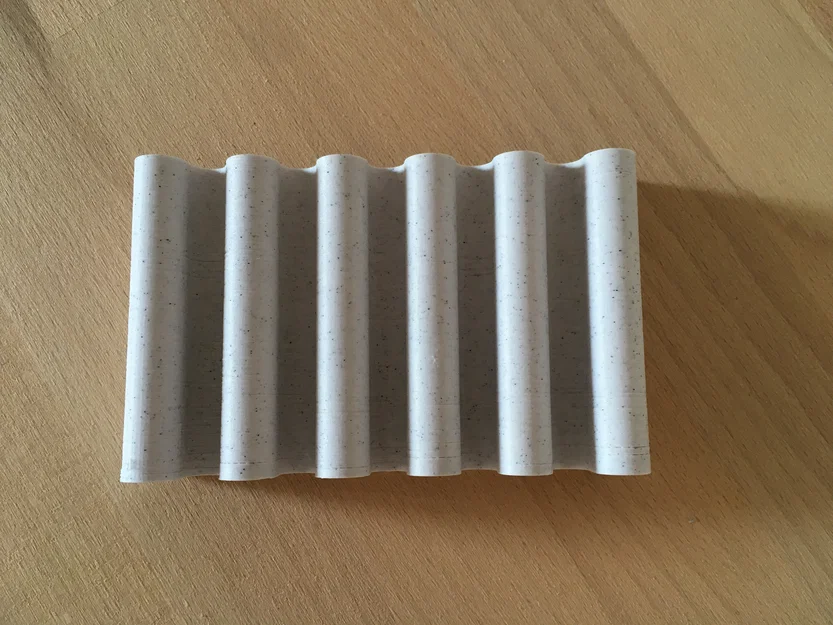 Khay Đựng Xà Phòng Hình Sóng (Soap Dish Serpentine) In 3D Độc Đáo - Image 4