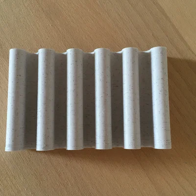 Khay Đựng Xà Phòng Hình Sóng (Soap Dish Serpentine) In 3D Độc Đáo