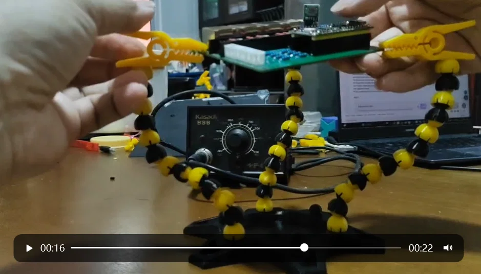 Giá đỡ dụng cụ hàn Helping Hands tay linh hoạt (Third Hand) - Image 2