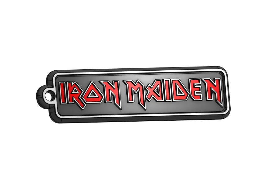Móc khóa Iron Maiden độc đáo - Tự in 3D tại nhà cực dễ - Image 1