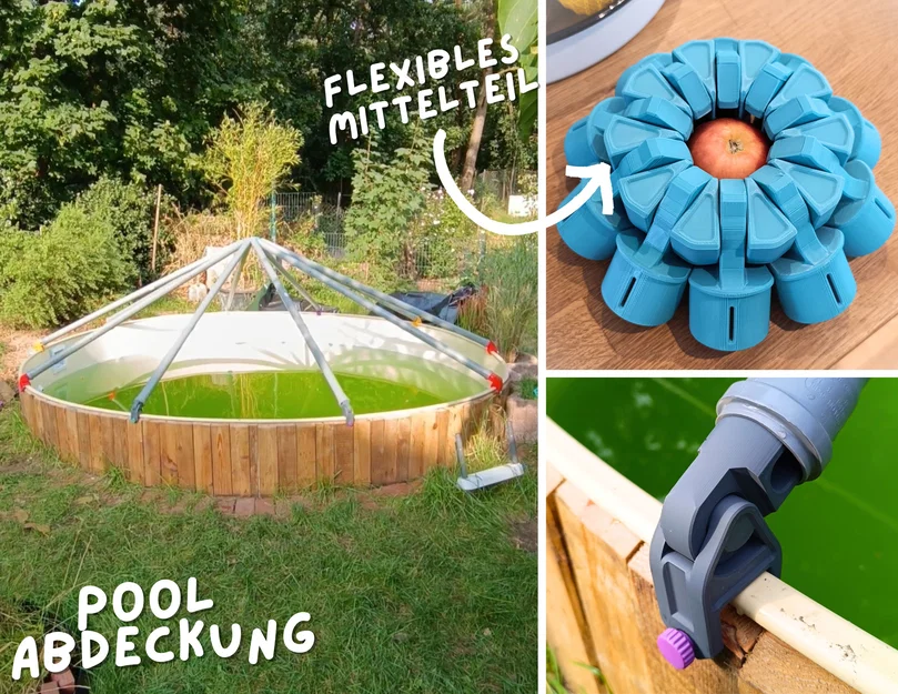 Bạt che hồ bơi cho hồ thép thành (Pool Cover) - Image 1