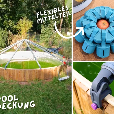 Bạt che hồ bơi cho hồ thép thành (Pool Cover)