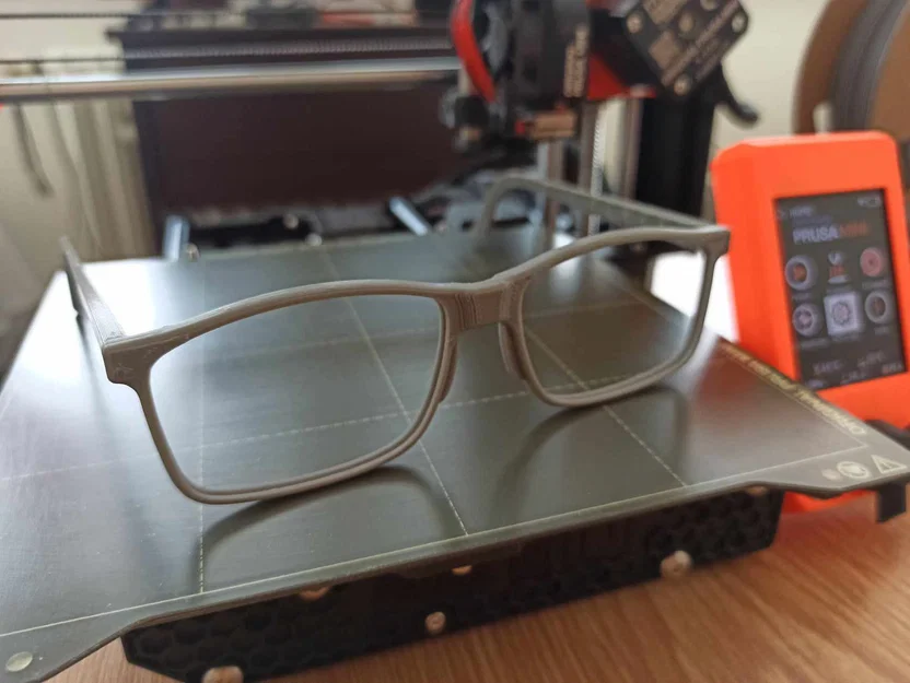 Mẫu in 3D gọng kính thời trang độc đáo - File STL - Image 3